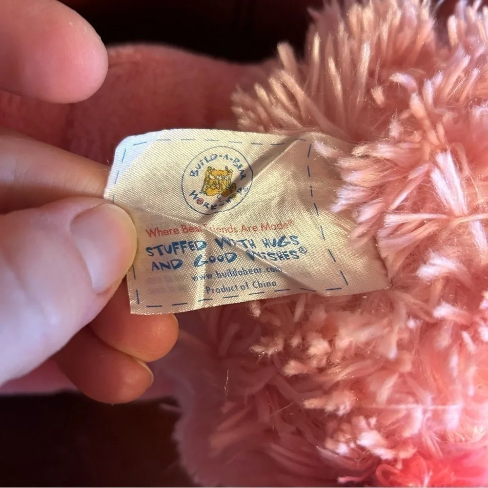 Build-A-Bear Plush Furbulous Flamingo 2005 Limited Edition Pink Stuffed Animal
